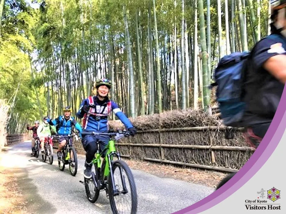 West Kyoto Electric Bicycle Tours of Rakusai and Arashiyama