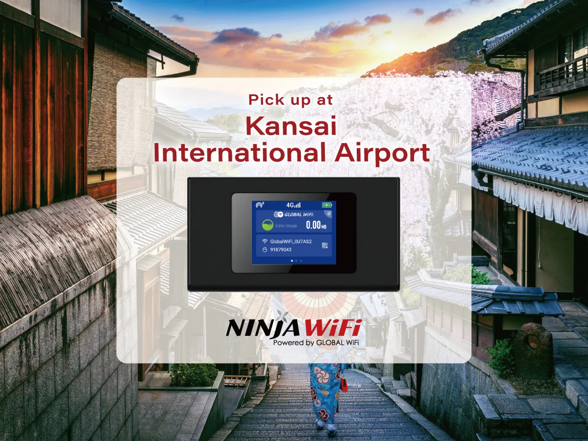 Osaka Kansai Airport NINJA WiFi
