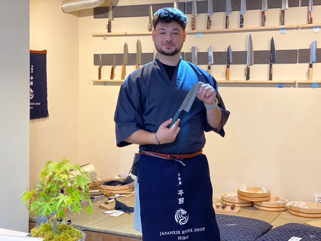 Japanese Knife-Making Workshop in Kyoto