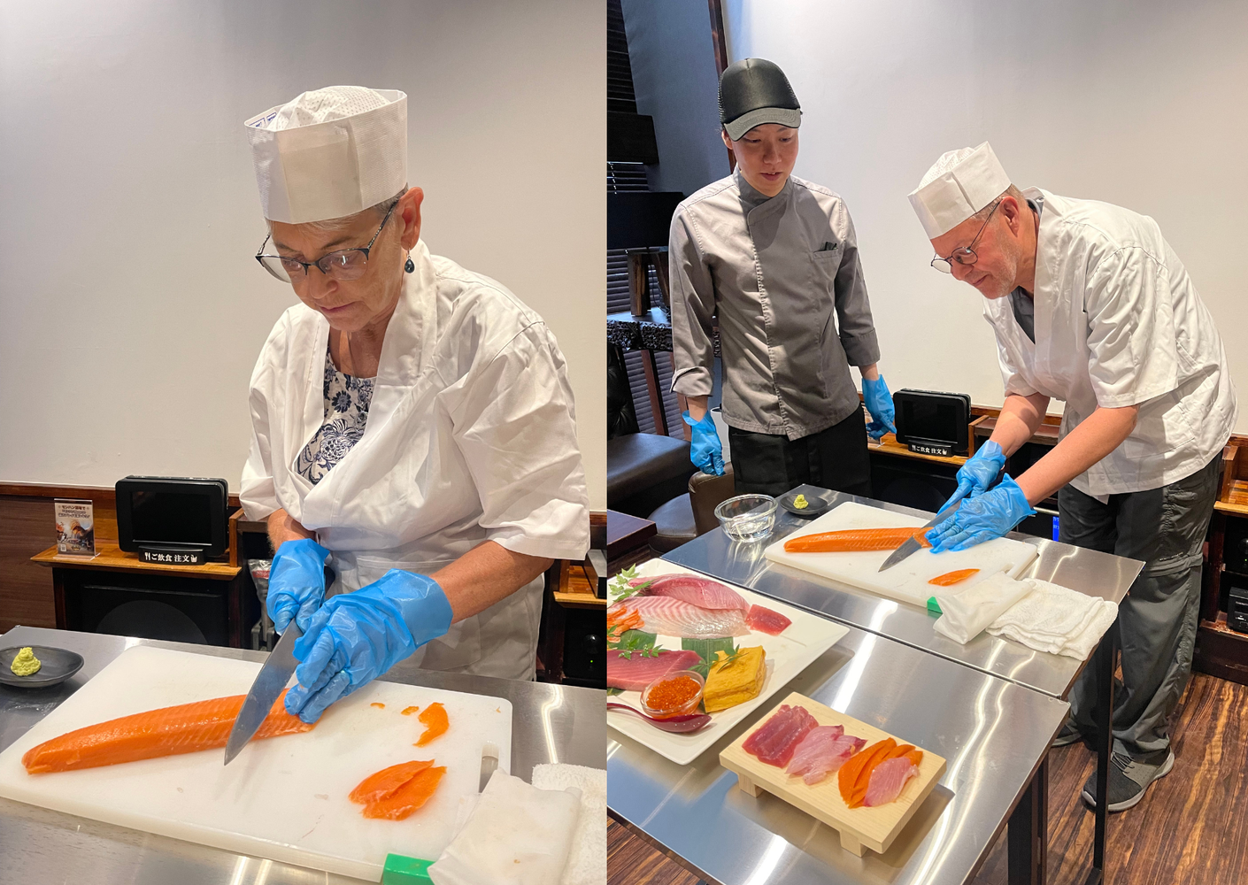 Tokyo: Sushi Making Experience with a Professional Chef＜ Dress like a sushi chef !＞