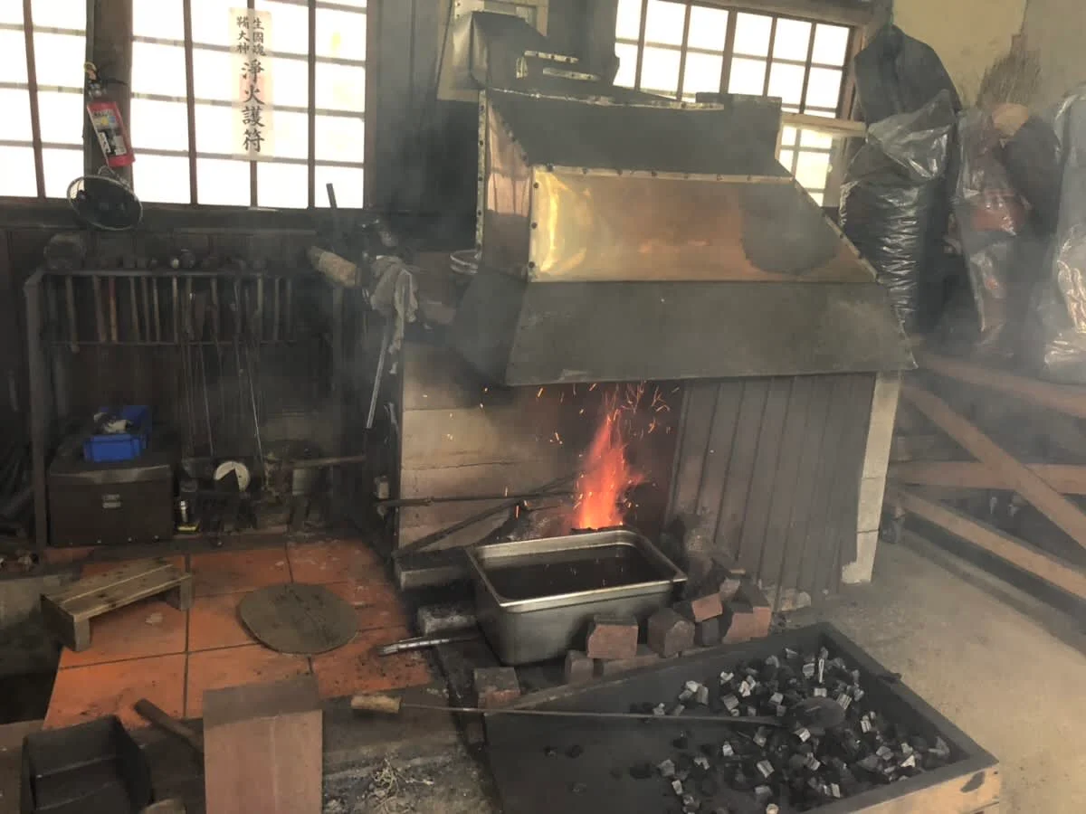 Visit a Certified Swordsmith and Make Your Own Samurai Knife in Hyogo