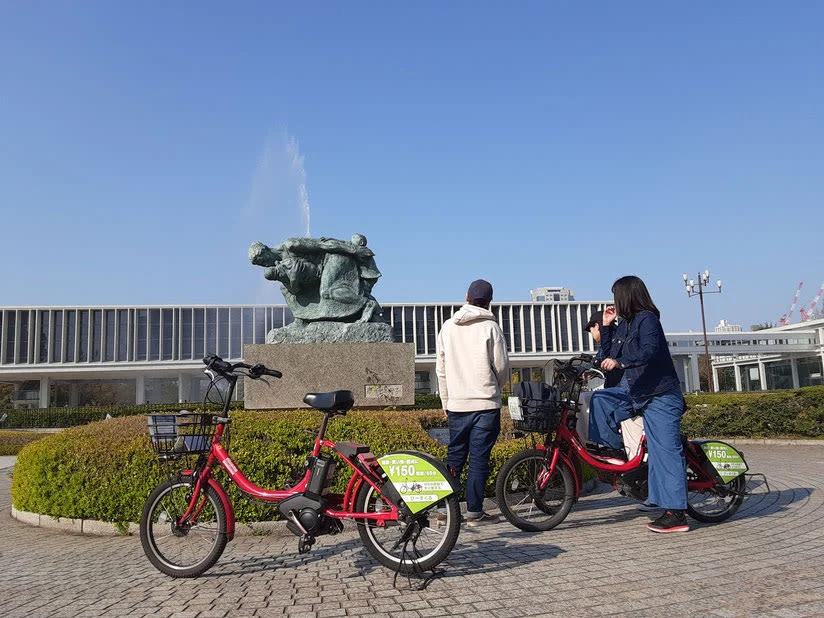 広島 ガイドと巡る広島市内サイクリングツアー ＜広島の事実と想いを感じる体験＞