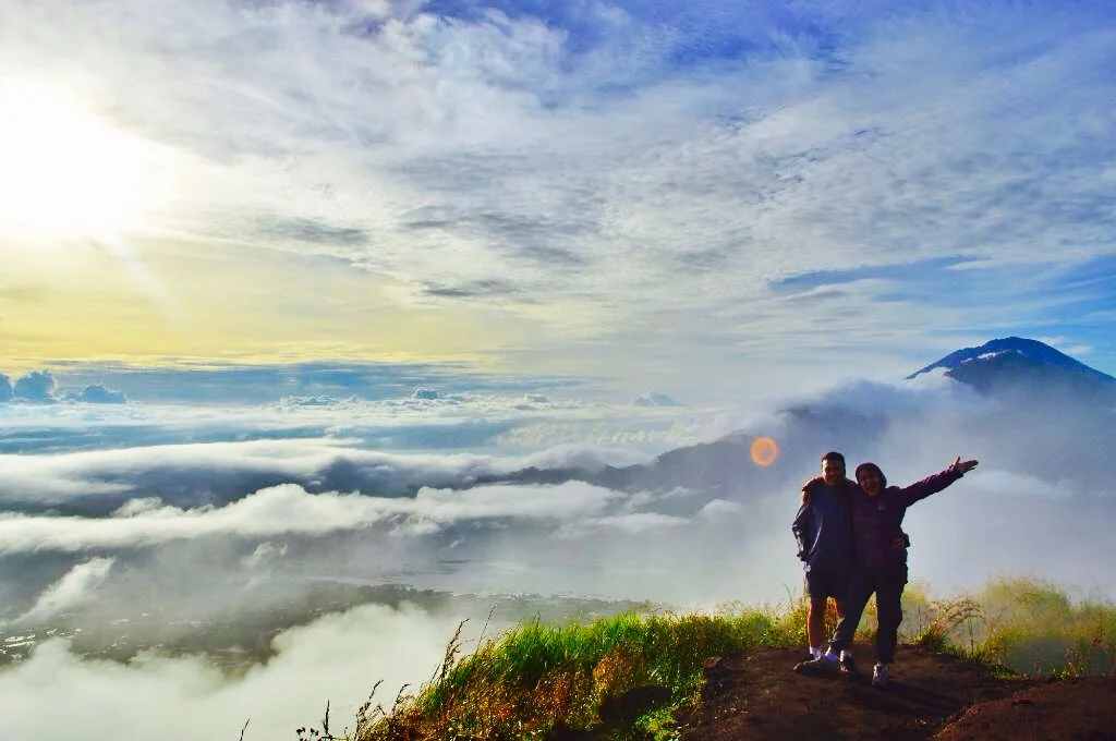 Camp Overnight atop Mt. Batur and see the Sunset & Sunrise