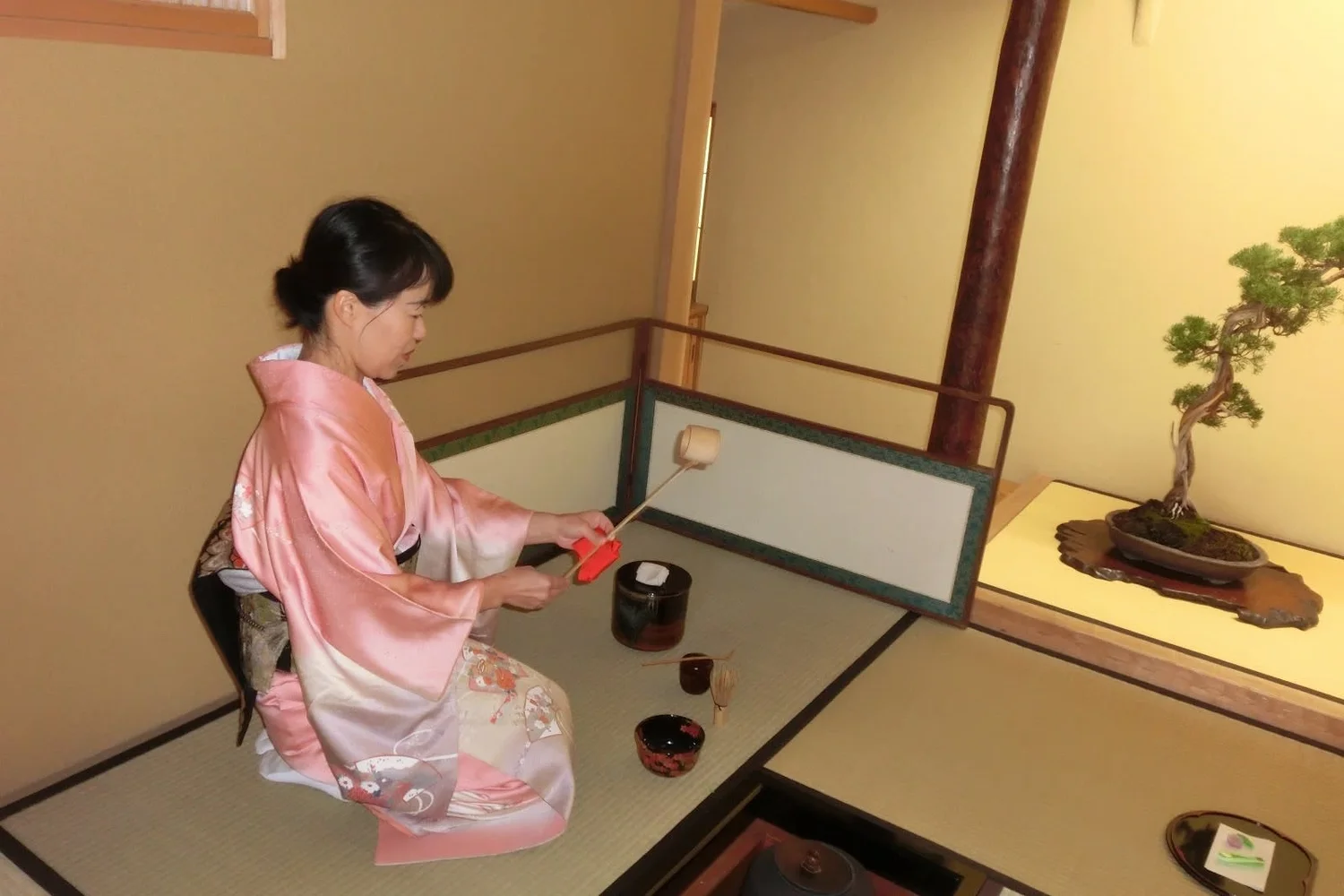 Experience a Tea Ceremony or Wearing Kimono at Bonsai Museum
