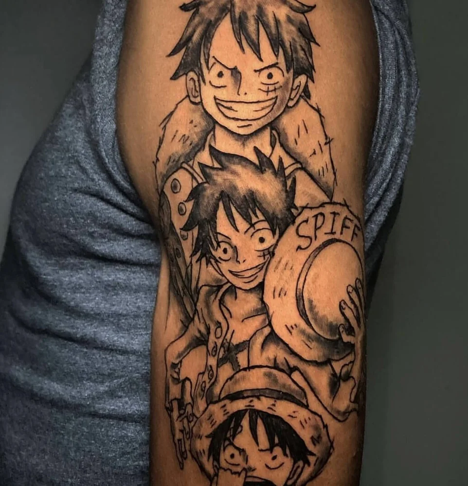 Anime / Manga Tattoo in Tokyo with a authentic Japanese Tattoo Artist!