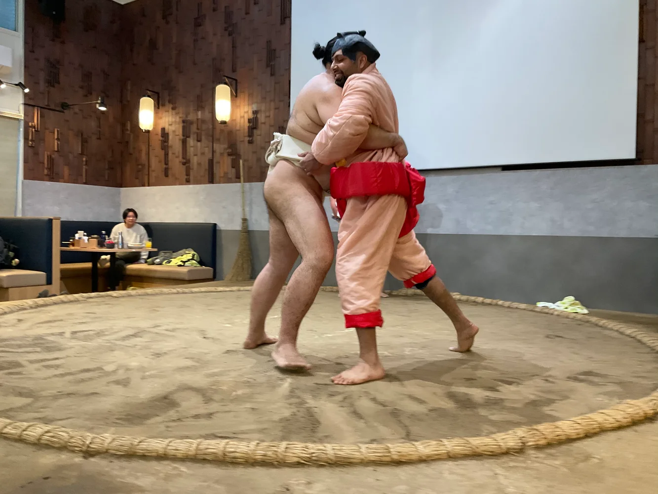 Duel with Sumo Wrestlers and Eat Chanko Nabe in Tokyo