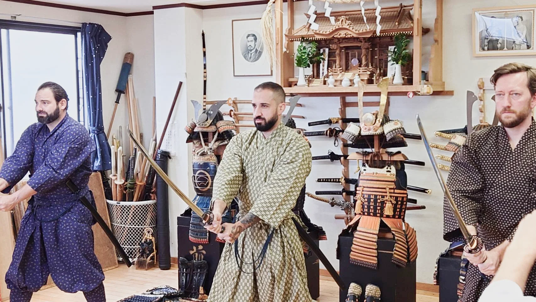 Samurai Armor-Wearing & Tameshigiri (Test Cutting) Experience in Machida, Tokyo