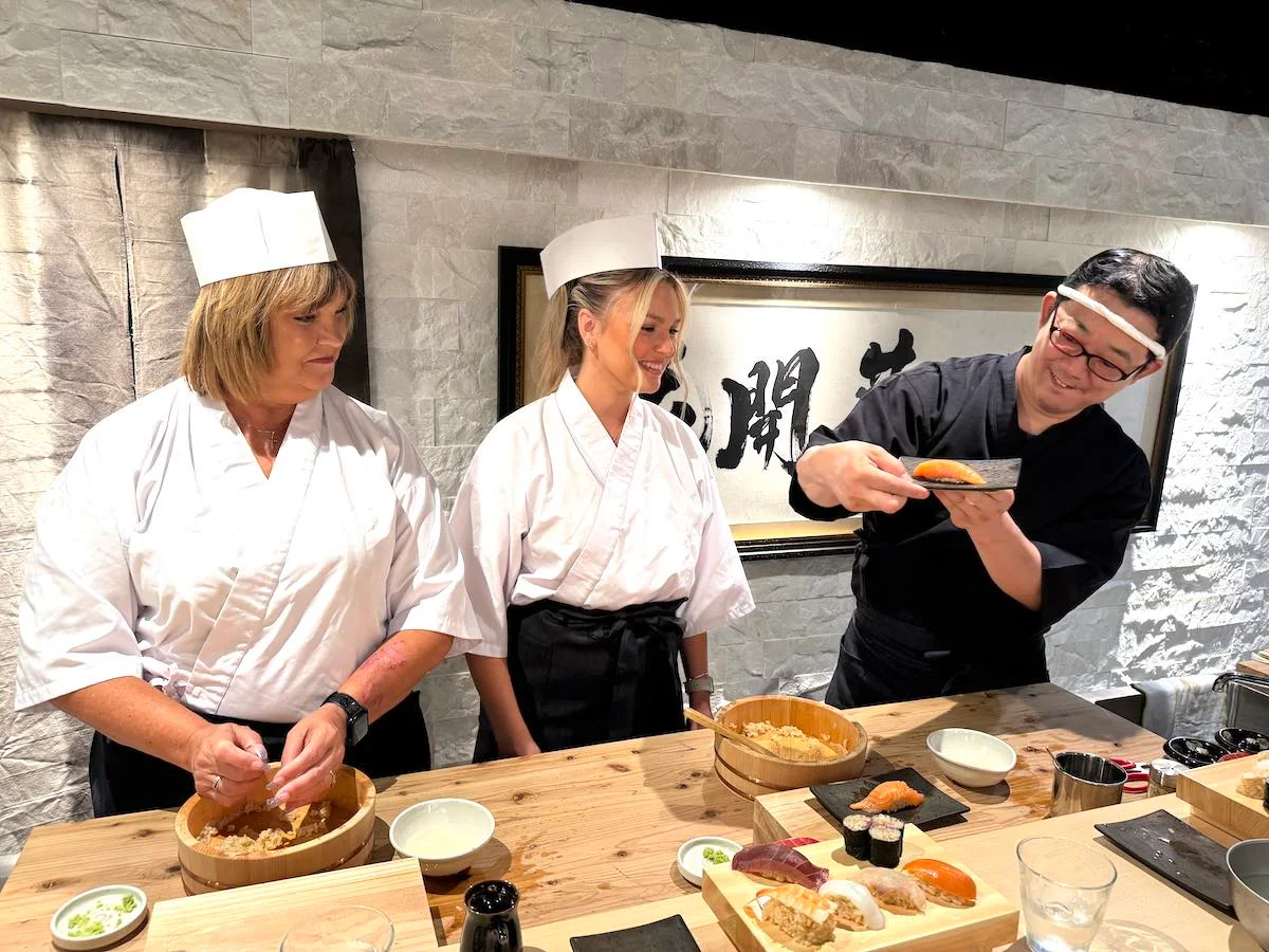 Sushi-Making Japanese Game Show Experience in Tokyo!