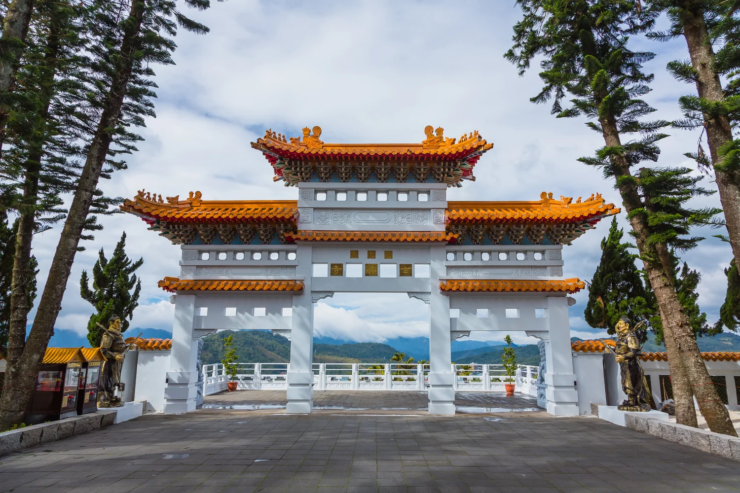 Xuanzang Temple in Sun Moon Lake, Taiwan