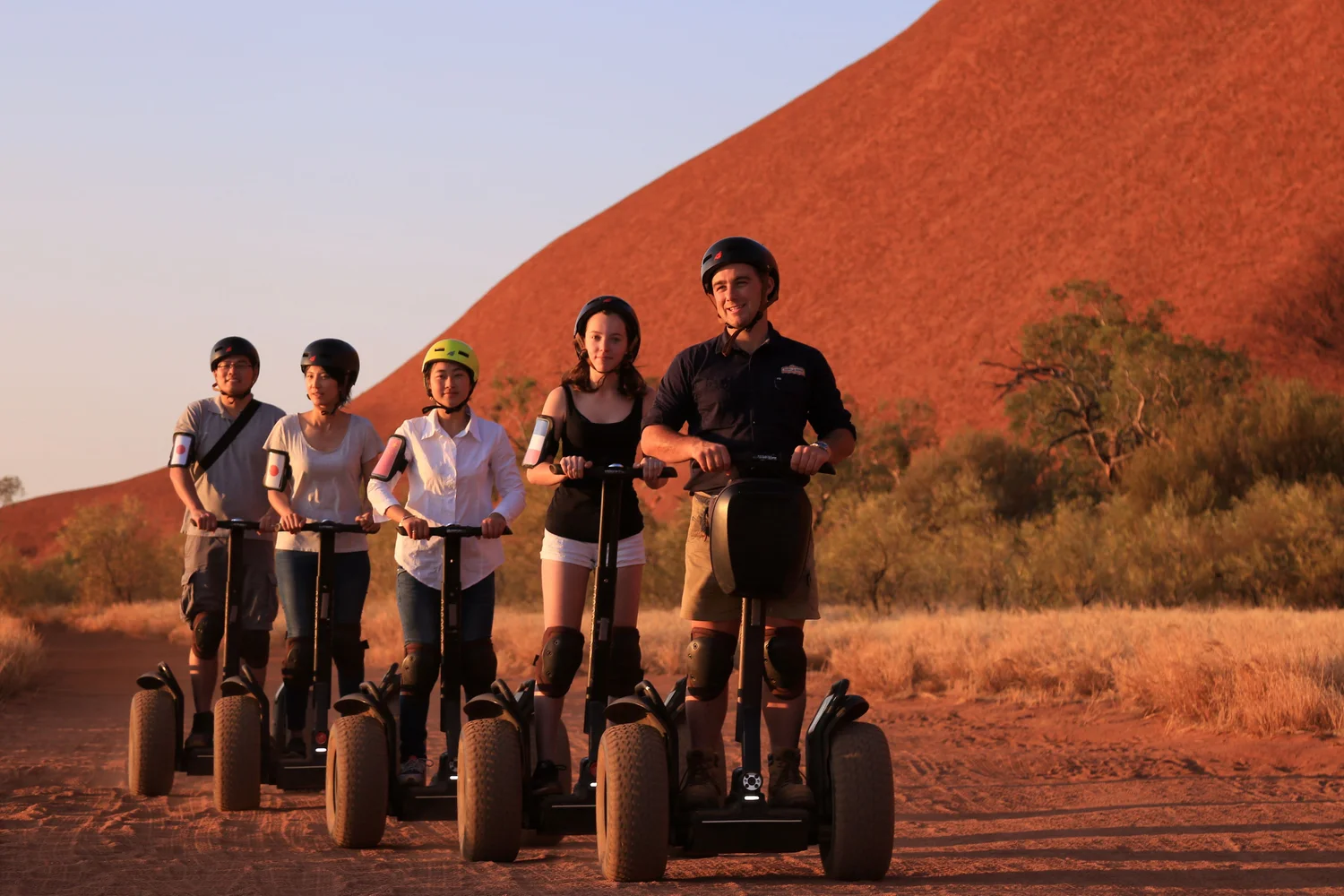 Quarter Uluru (Ayers Rock) Segway Tour at Sunset