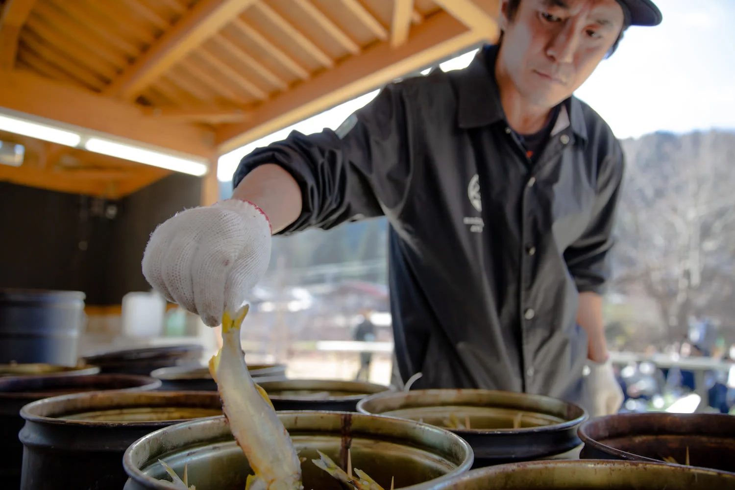Catch and Eat Ayu Sweetfish on the Nagara River in Gifu