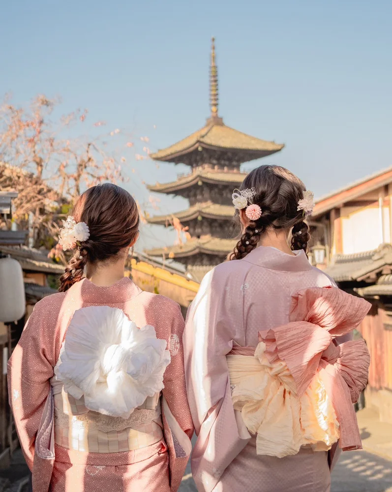Shiki Sakura Kimono Rental Reservation in Kyoto [Sakura 2024]