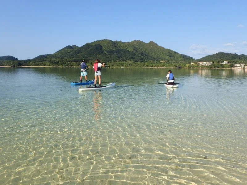 石垣島 川平湾SUP＋絶景を巡る無人島上陸 半日ツアー