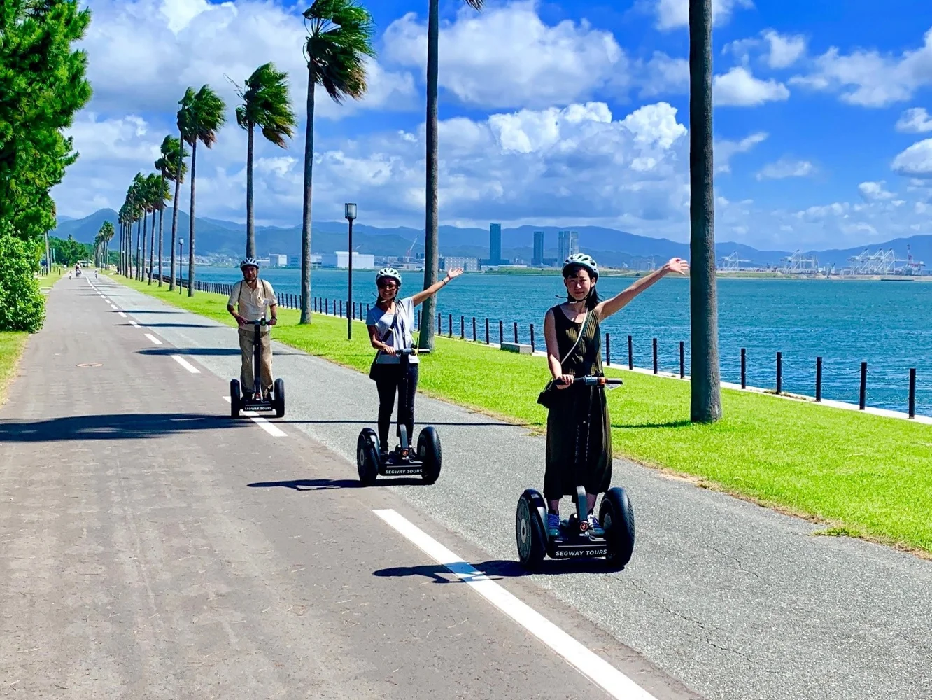 Segway Tour of Uminonakamichi Seaside Park in Fukuoka