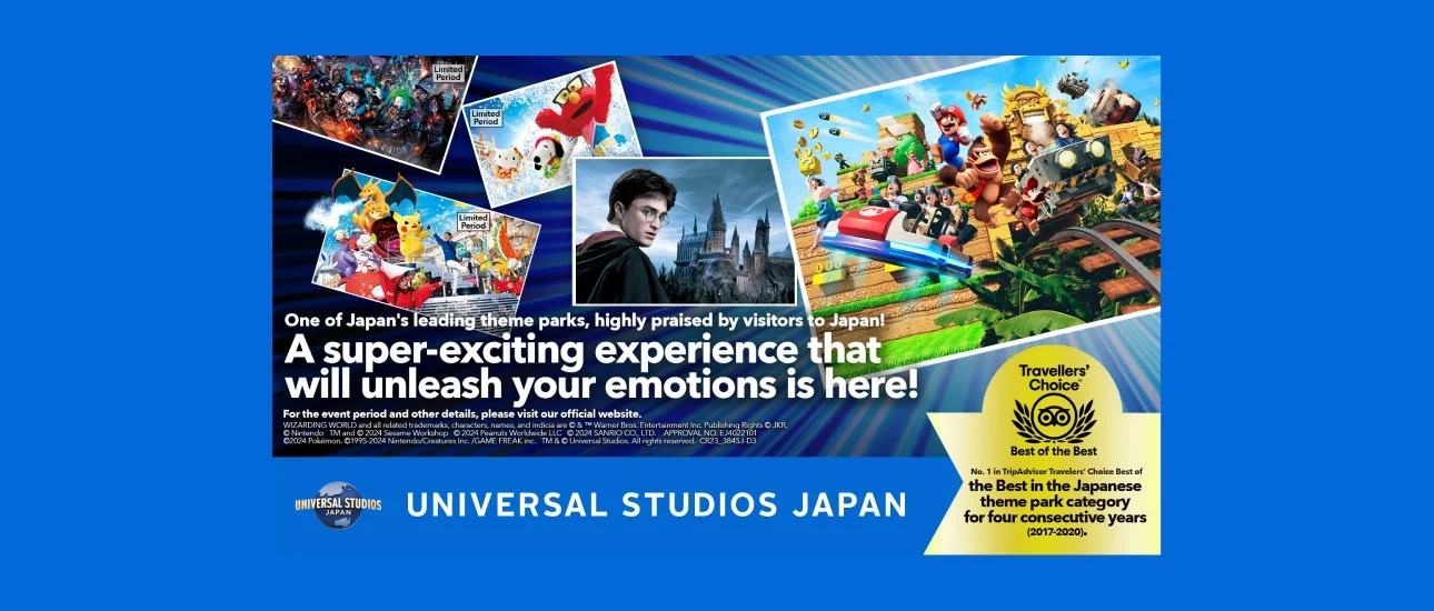 Book Universal Studios Japan Studio Pass Osaka E-Tickets