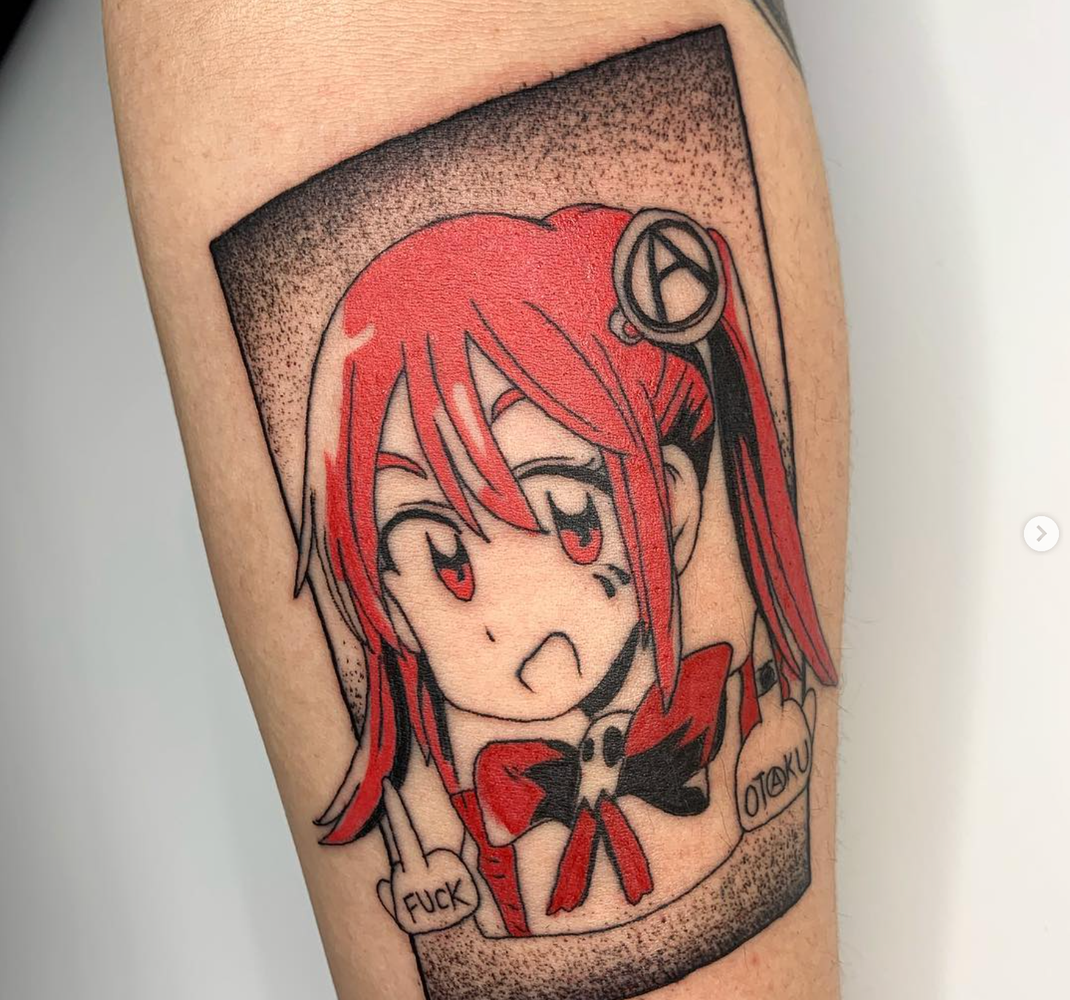 Anime / Manga Tattoo in Tokyo with a authentic Japanese Tattoo Artist!