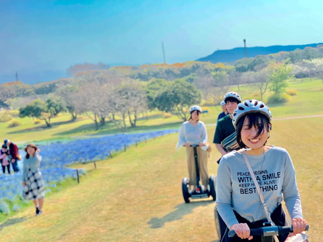 Segway Tour of Uminonakamichi Seaside Park in Fukuoka