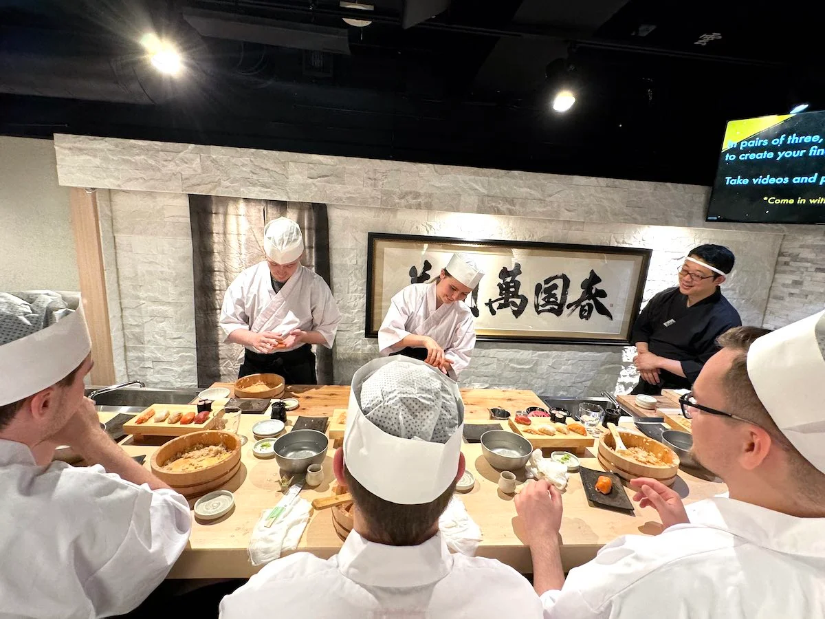 Sushi-Making Japanese Game Show Experience in Tokyo!