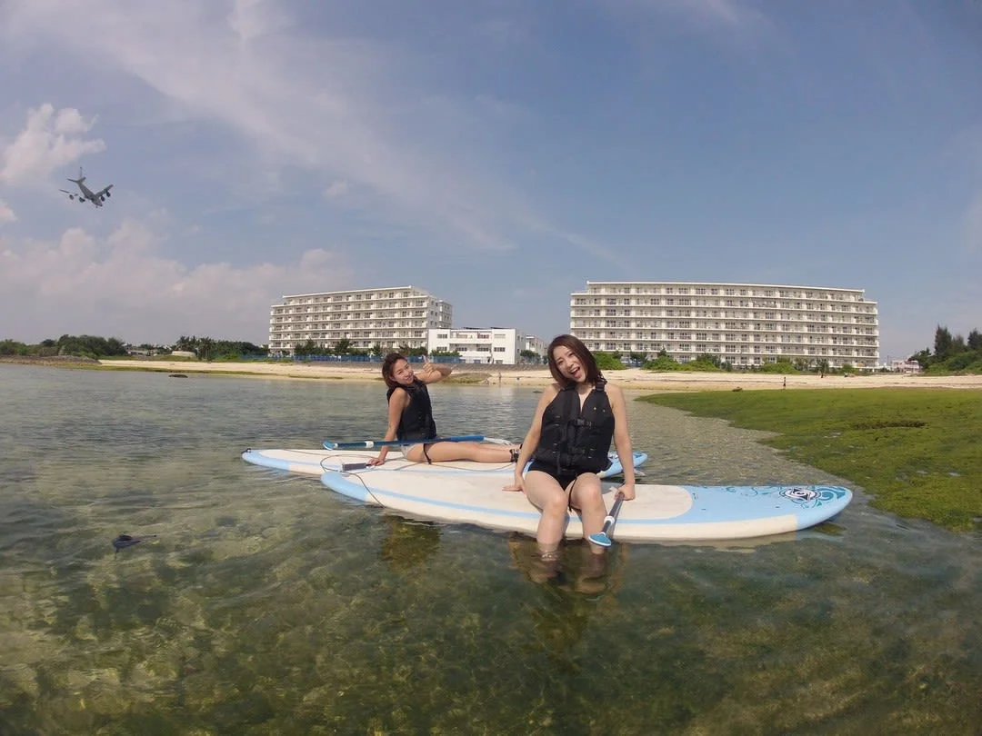 Try SUP Boarding in Chatan, Okinawa