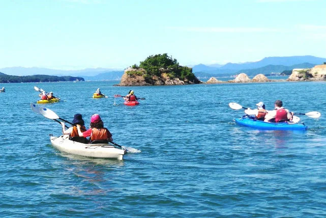 Enjoy Kayak and Waterball Fun in Ago Bay, Shima City, Mie