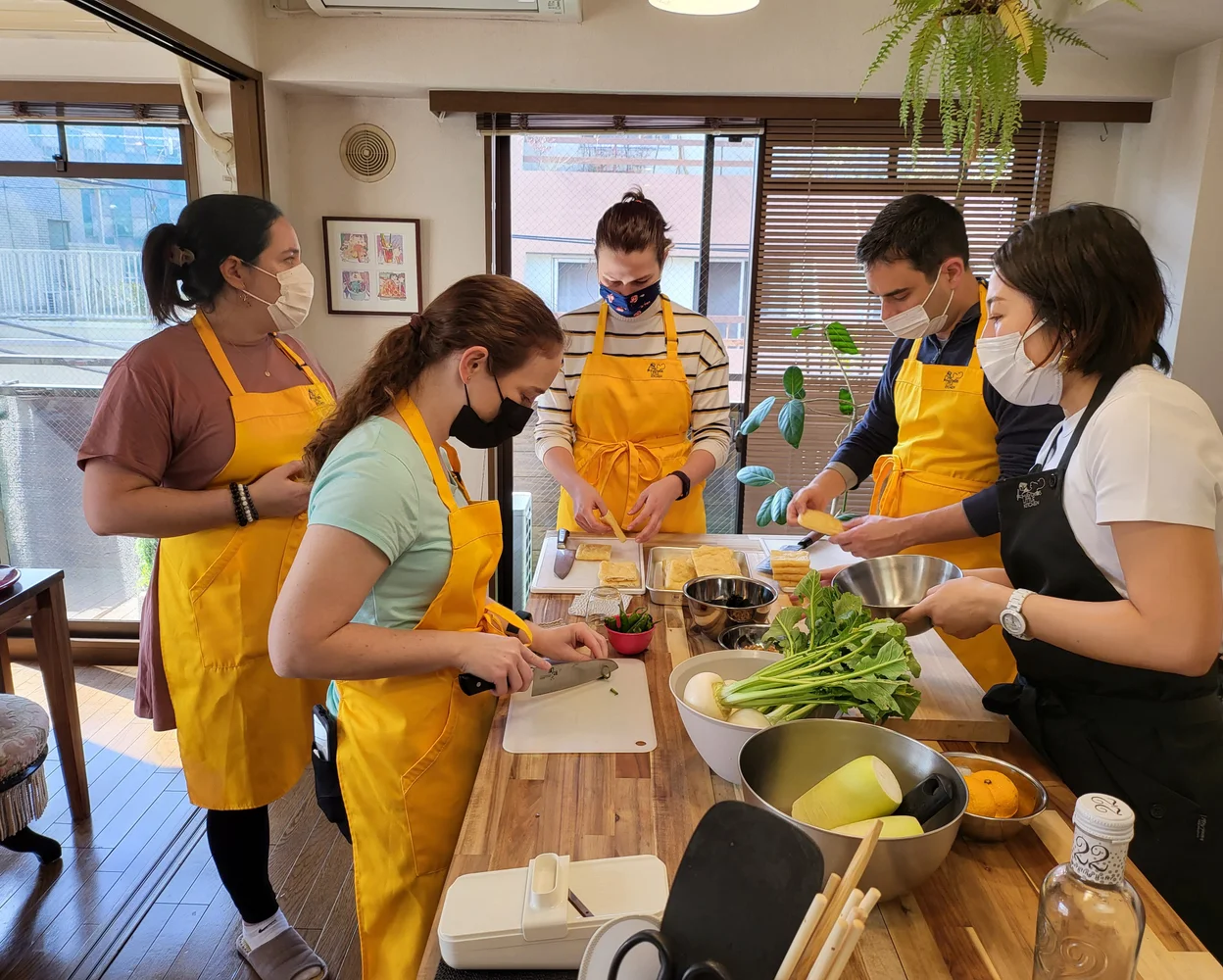 Japanese Home Cooking Class at a Local's Home in Tokyo