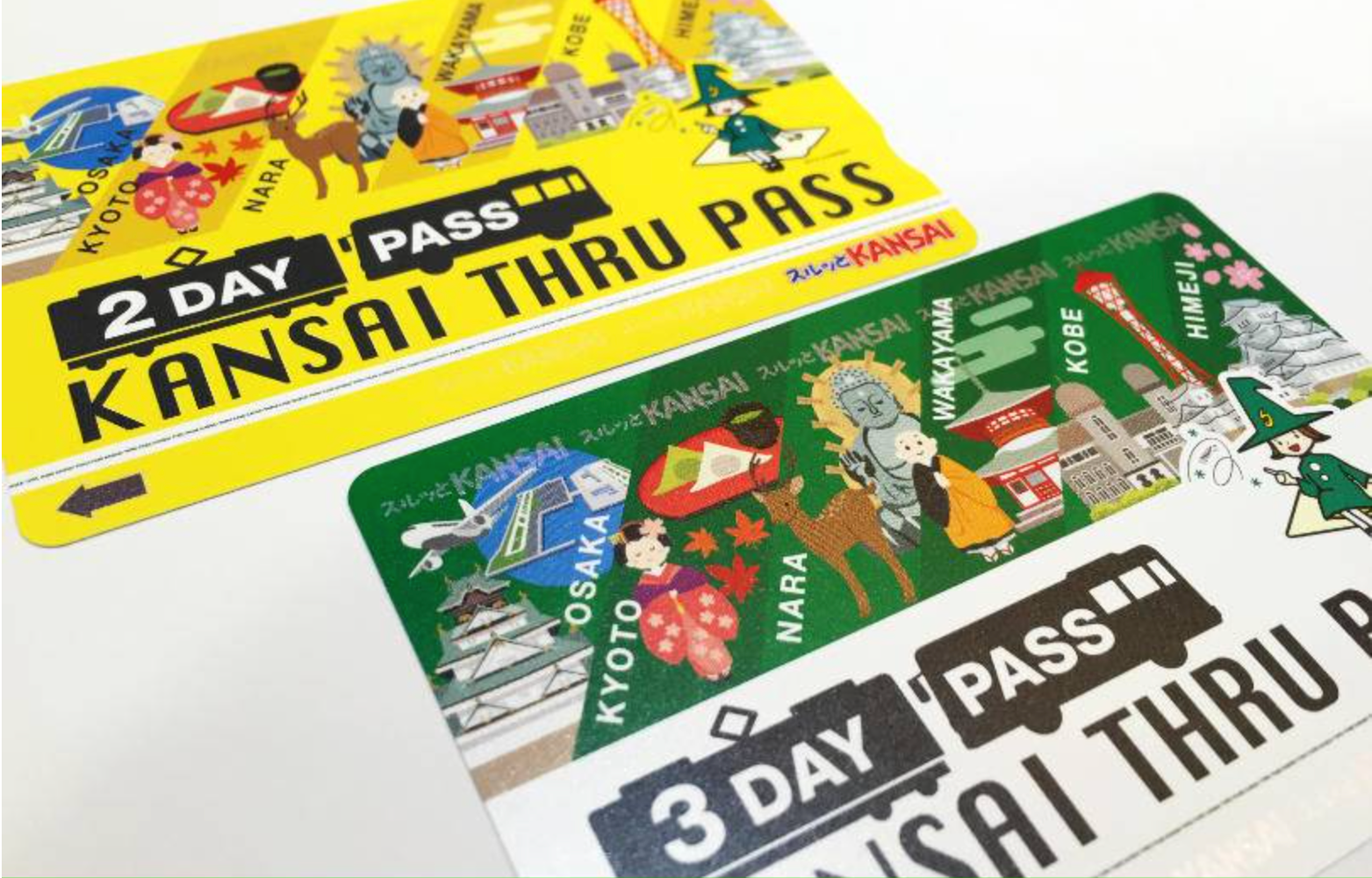 Kansai Thru Pass – 2 or 3 Days Unlimited Travel Around Osaka, Kyoto & Kobe!
