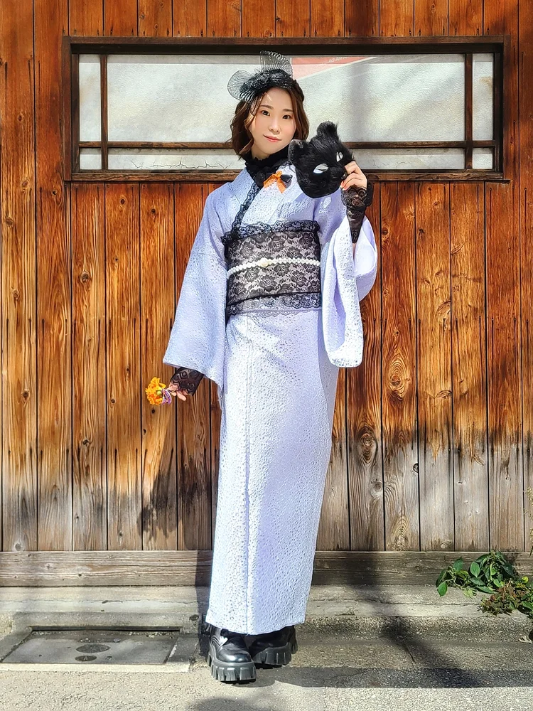 Tokyo Asakusa Kimono rental with dressing + hair set, one day (3,500 yen～/1 min. walk from station)