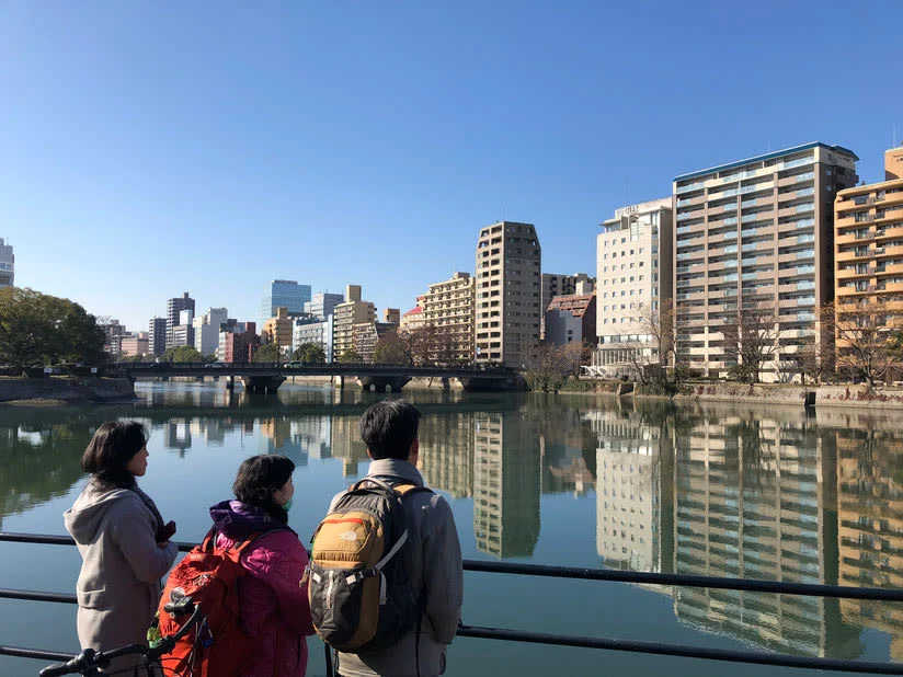 広島 ガイドと巡る広島市内サイクリングツアー ＜広島の事実と想いを感じる体験＞