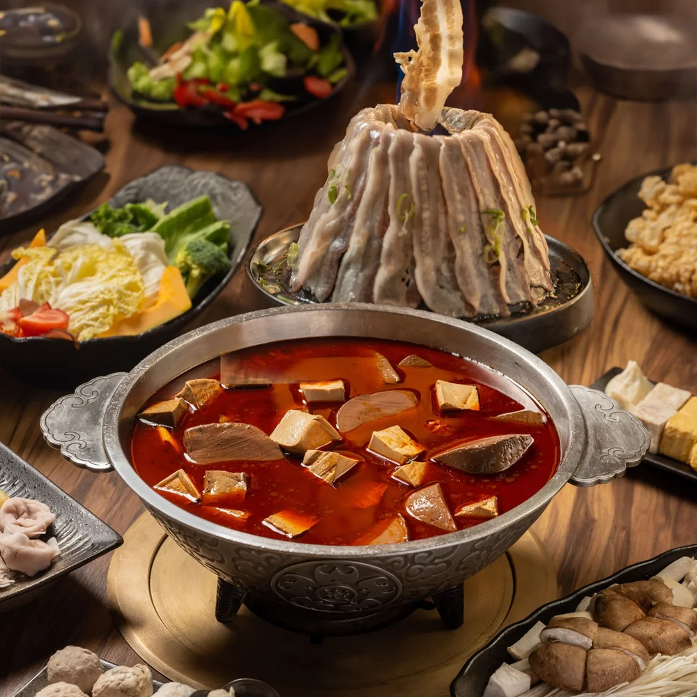 台湾 「岩漿火鍋／Yenchiang Hot Pot」溶岩鍋（マグマ火鍋） グルメクーポン 予約＜台北・新竹県・台中で利用可／2人前＞