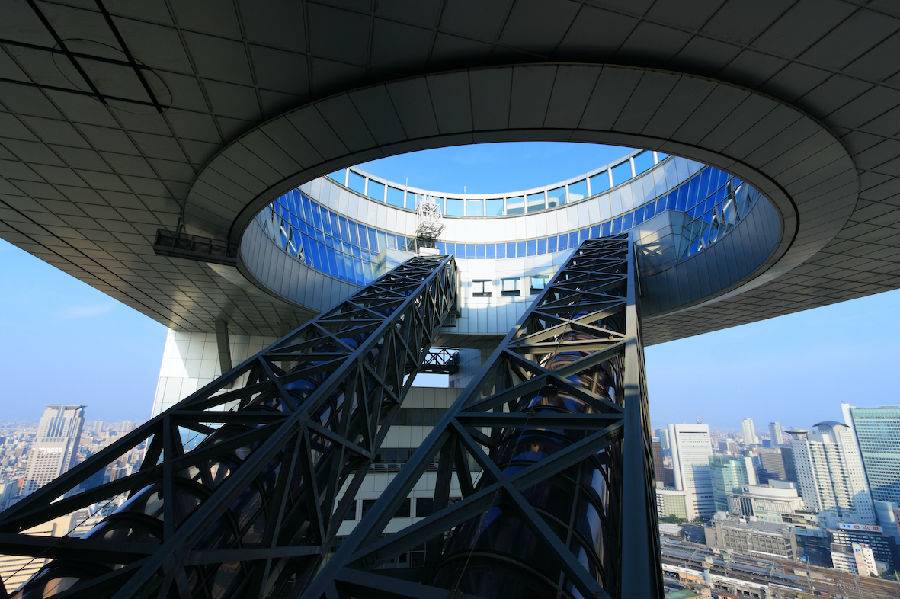 大阪 梅田スカイビル「空中庭園展望台」Eチケット【楽天トラベル 観光