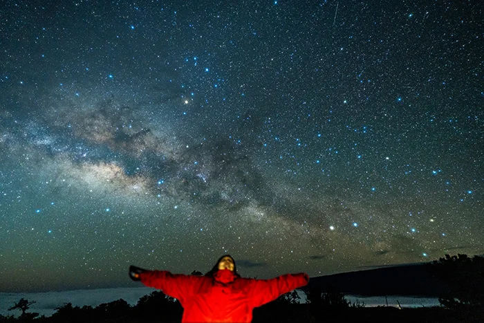 【ハワイ島】マウナケア山麓 明け方の星空観察ツアー予約 ＜混載／貸切チャーター＞日本語ガイド by Hawaii Kanko