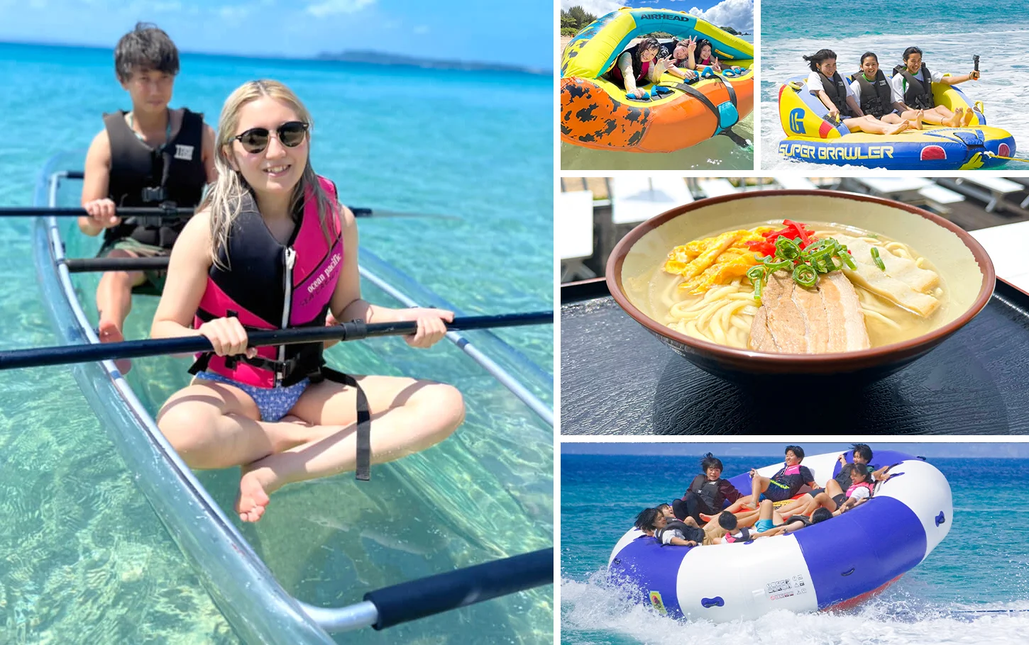 Okinawa Tsuken Island Sea Cruise Full Day Plan with Choice of Activities and Meal