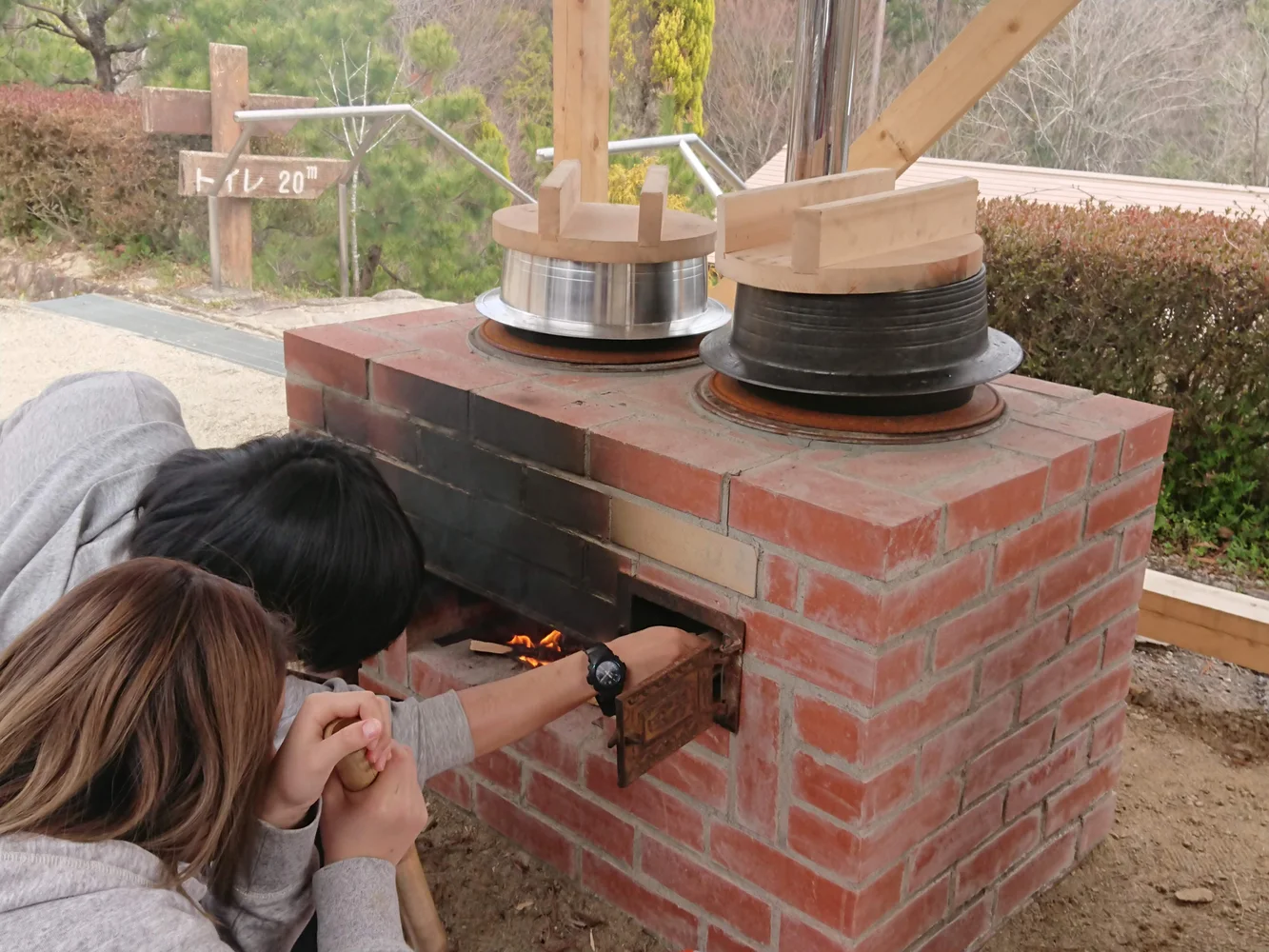 Treetop Fun or Bamboo Crafts & Woodstove Cooking in a Forest