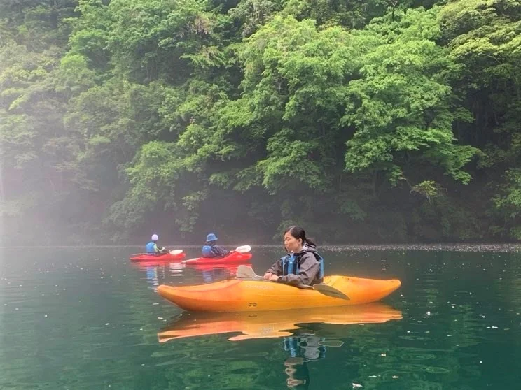 Kayaking for Beginners on Lake Shiromaru in Okutama, Tokyo