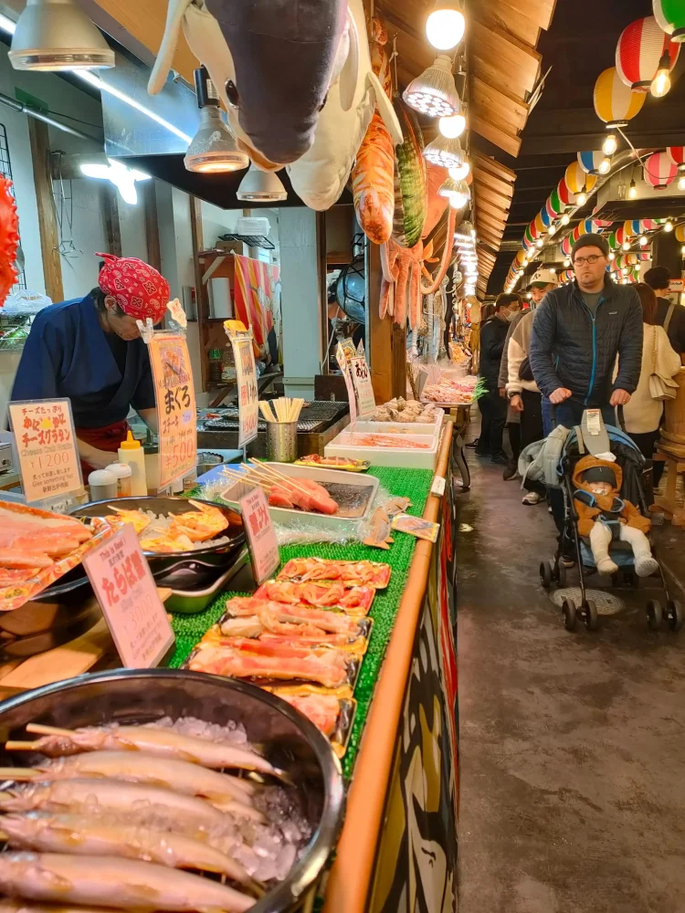 Kyoto Nishiki Market and Samurai Ninja Museum Private Tour