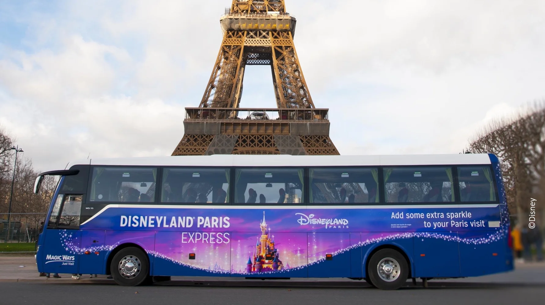 【公式販売】フランス ディズニーランド・パリ 1Day Eチケット＋シャトルバス送迎