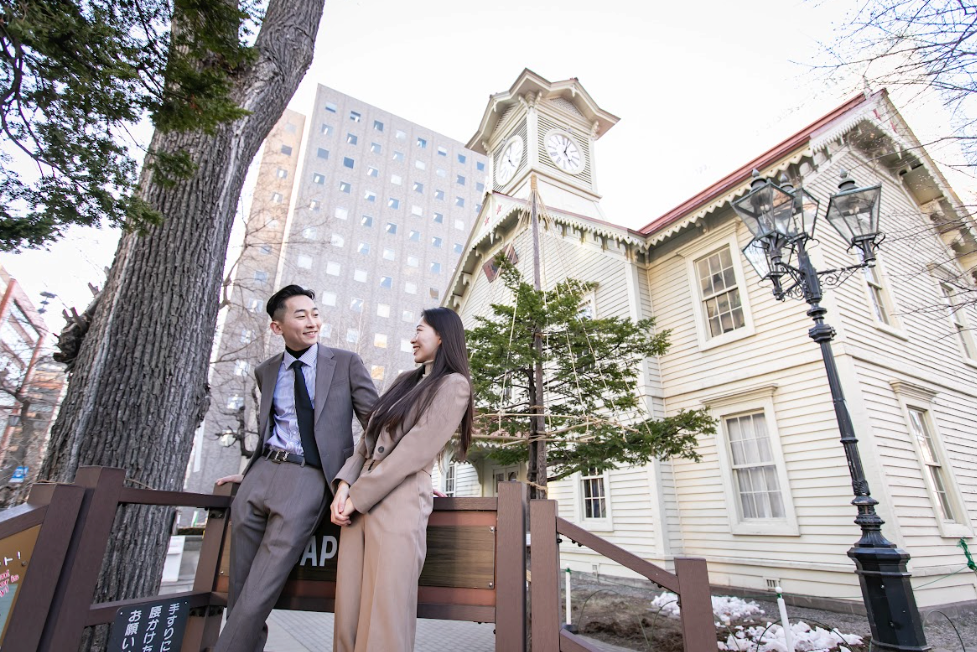 【Hokkaido・Sapporo】1 Hour Private Photoshoot <Photography at a location of your choice・multilingual support>