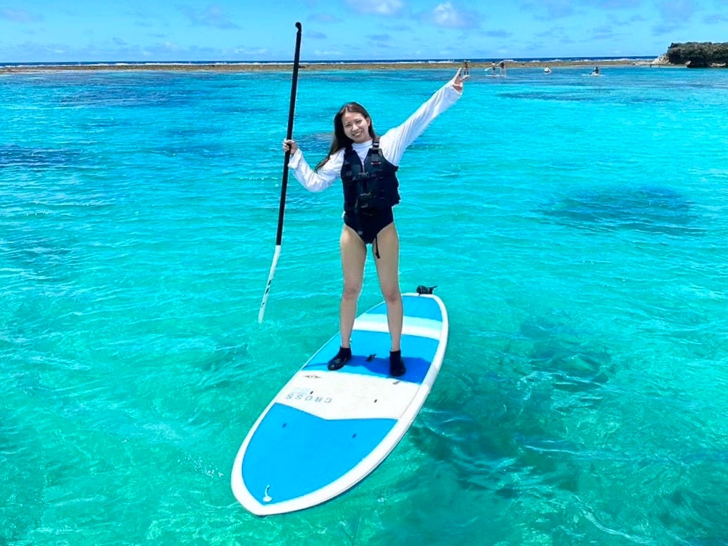 SUP Experience at a Breathtaking Beach on Miyakojima -Rakuten