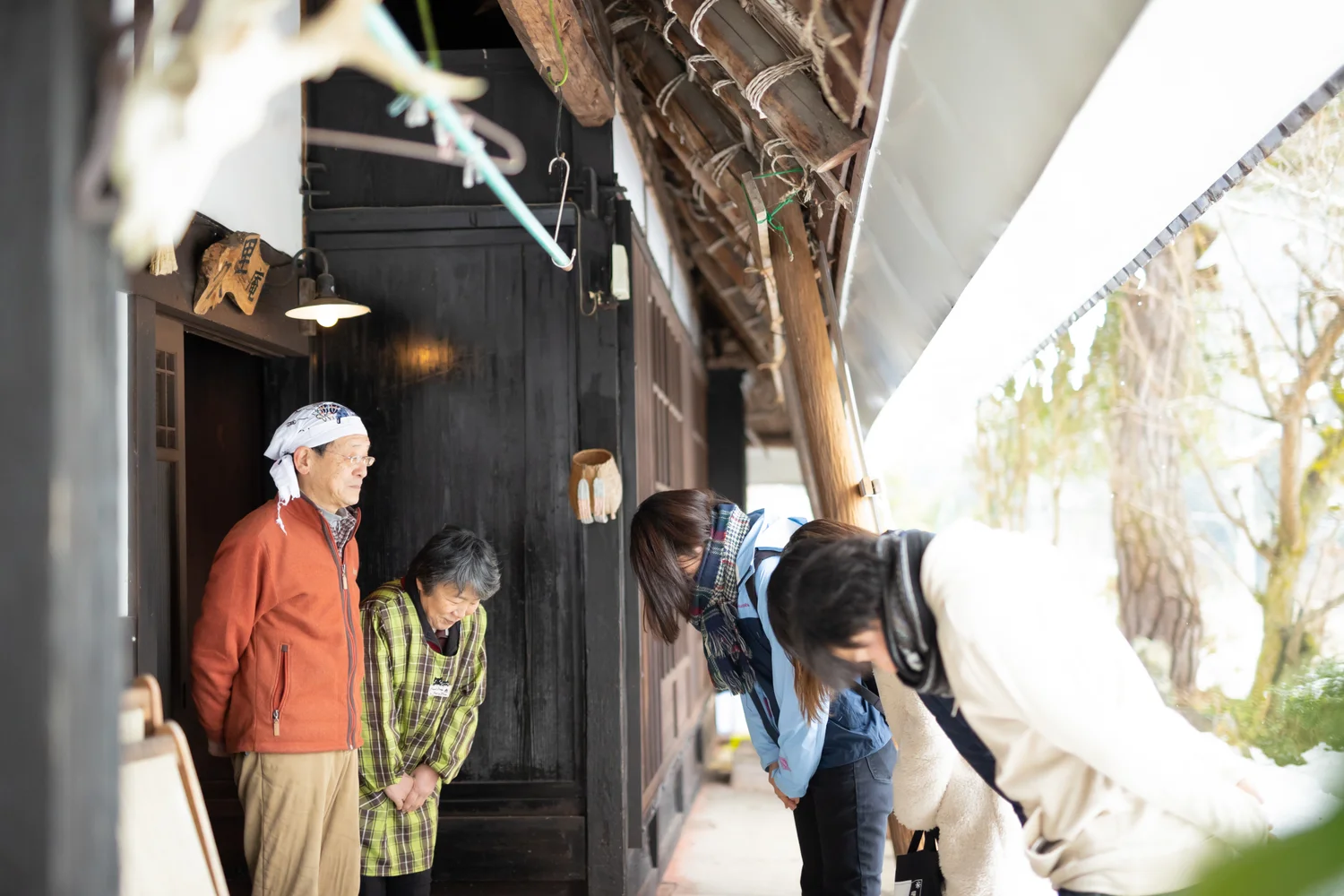 京都 美山で半日田舎暮らし体験＜築200年の古民家訪問／集落散策＞