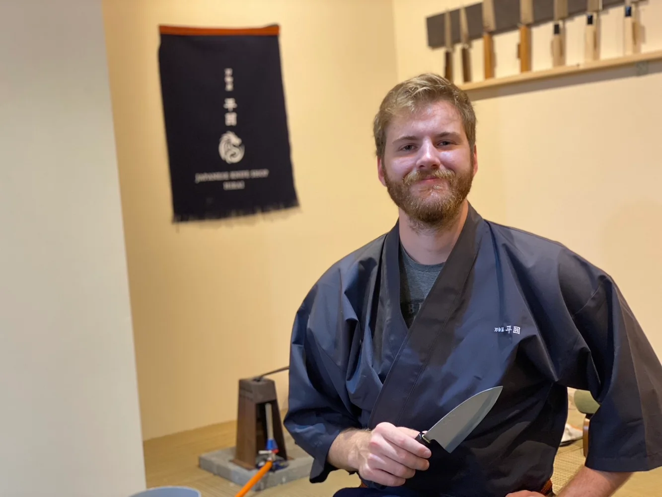 Japanese Knife-Making Workshop in Kyoto