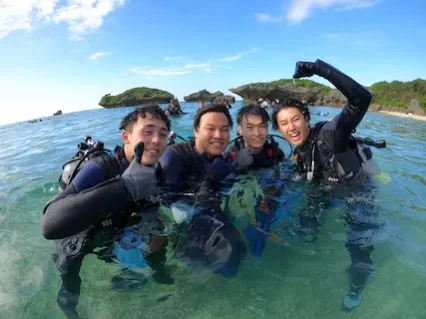 Book Blue Cave Okinawa Diving Tour at Cape Maeda in Onna Village