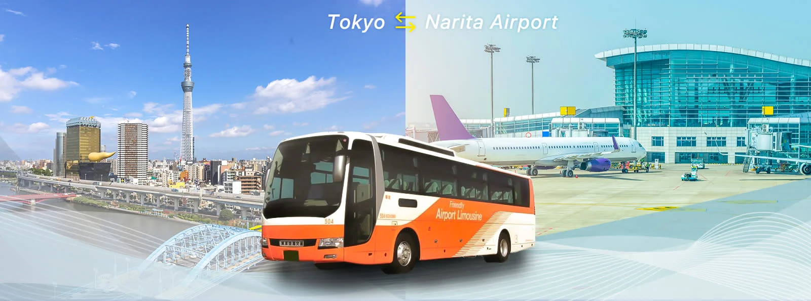 Narita Airport Limousine Bus Ticket for Tokyo