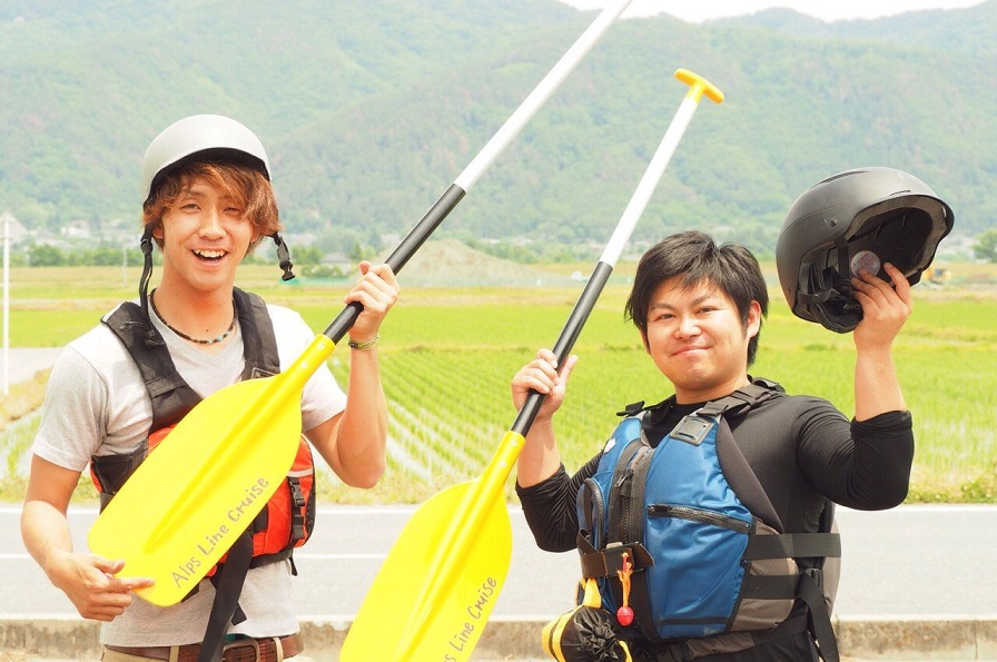 Nagano: Azumino Rafting Course Reservation